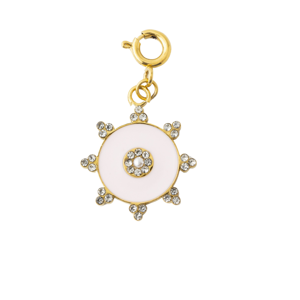 PINK RHINESTONE CIRCLE - Lolo's Jewelry