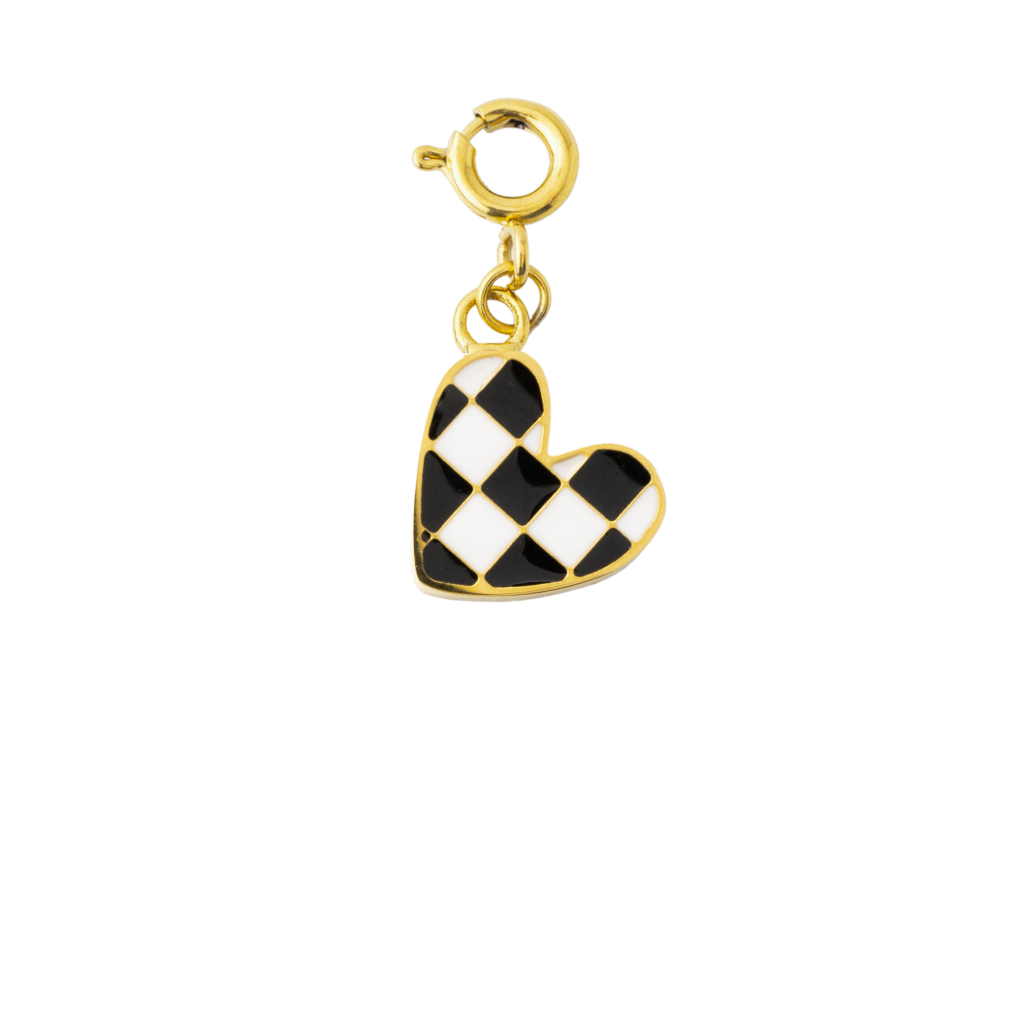 MINI CHECK HEART - Lolo's Jewelry