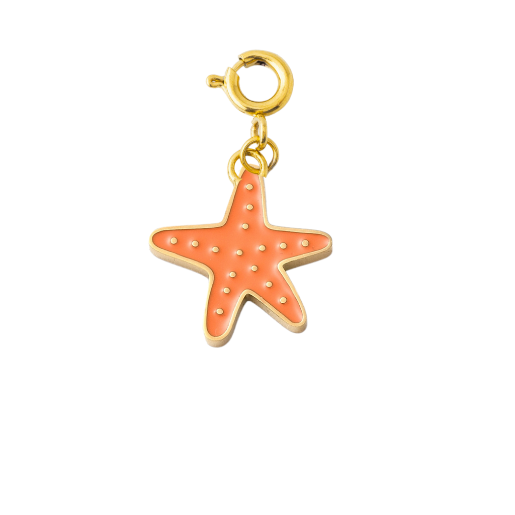ORANGE STARFISH - Lolo's Jewelry