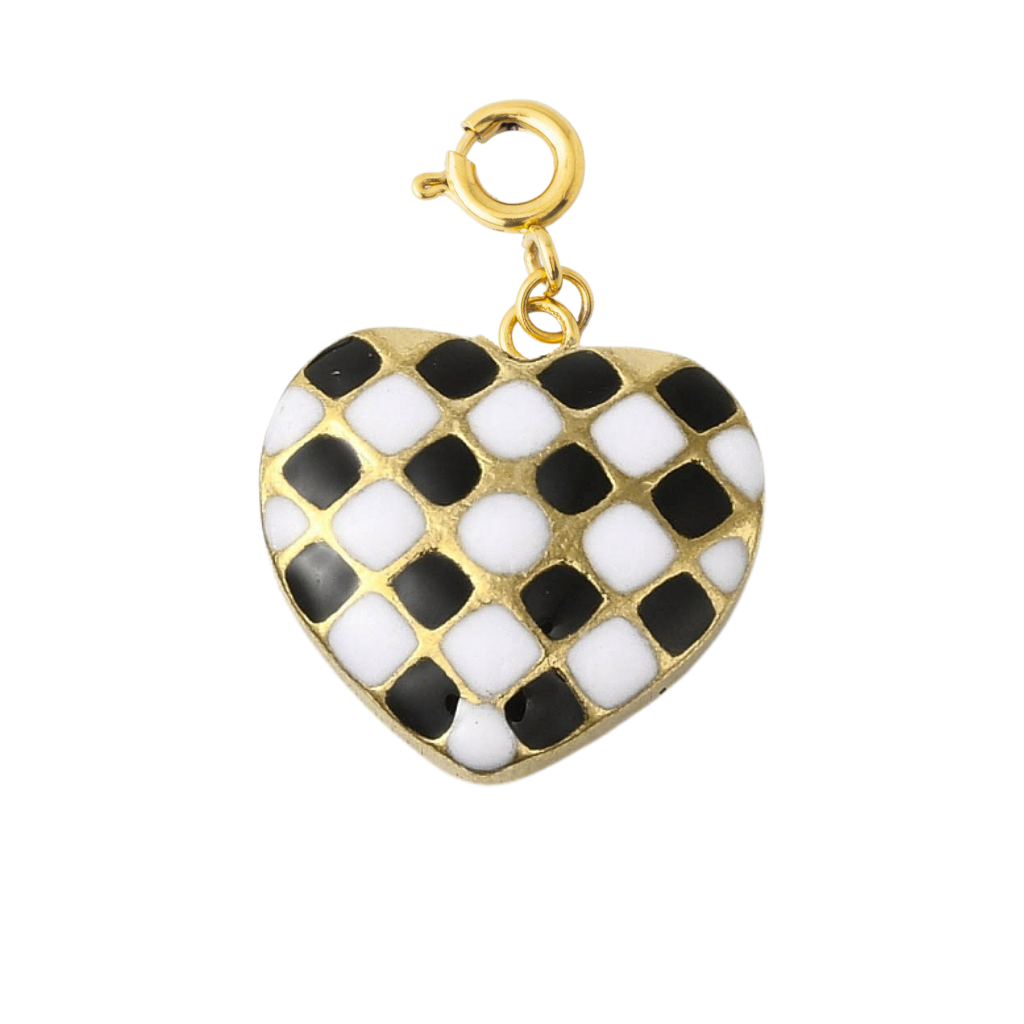 MEDIUM CHECKED HEART