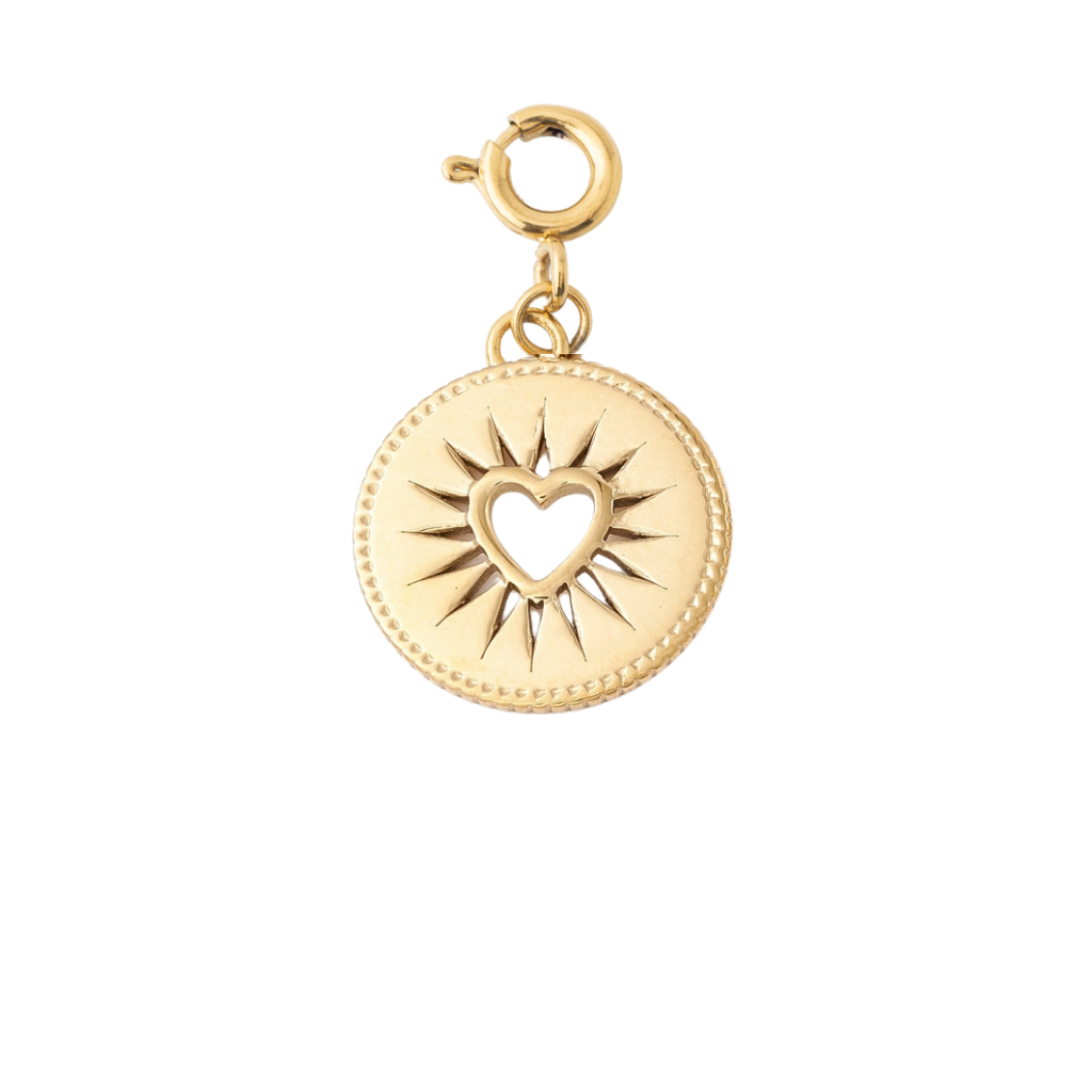 ROUND HOLLOW HEART BURST