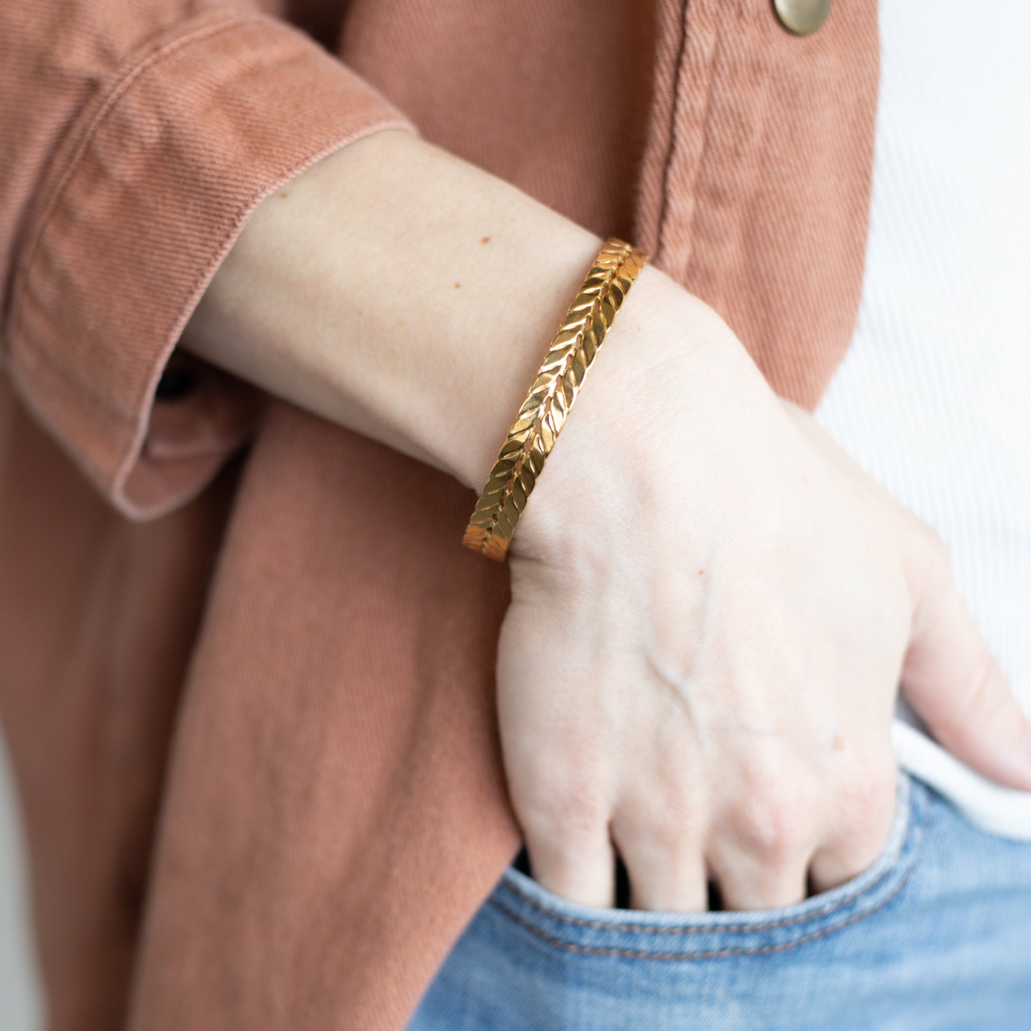 Callista Gold Bracelet - Lolo's Jewelry