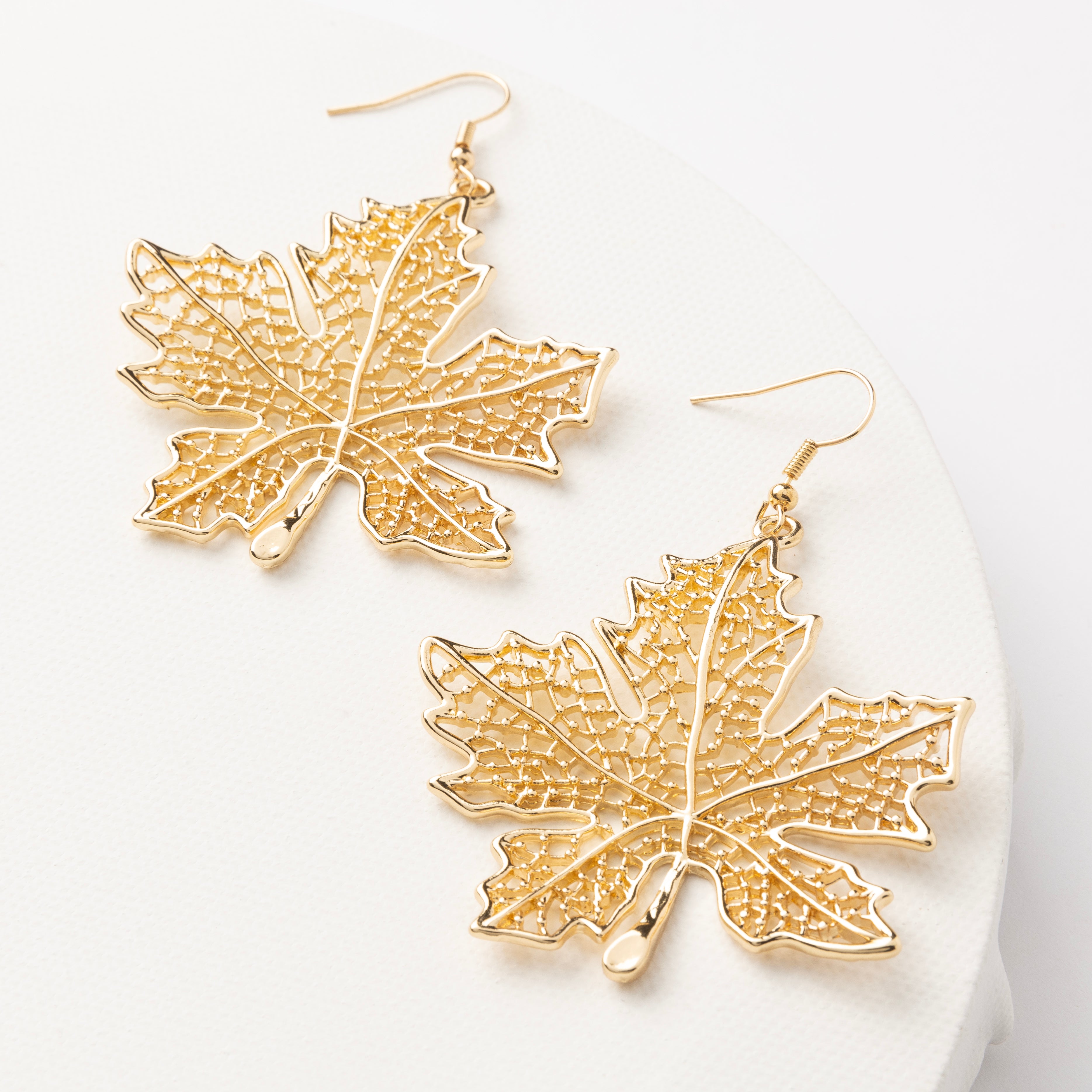 Maple Leaf Earring