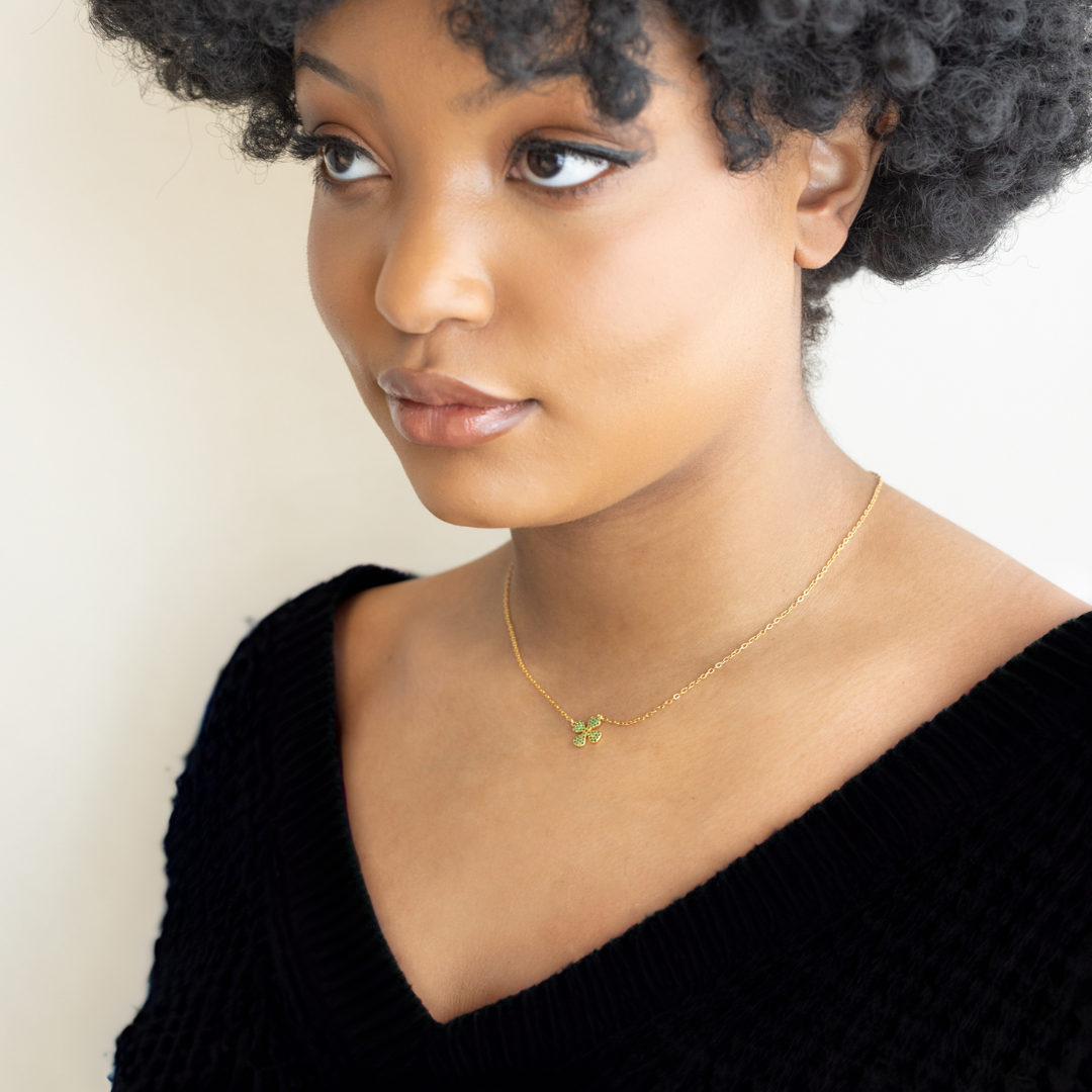 Lucky Clover Necklace - Lolo's Jewelry