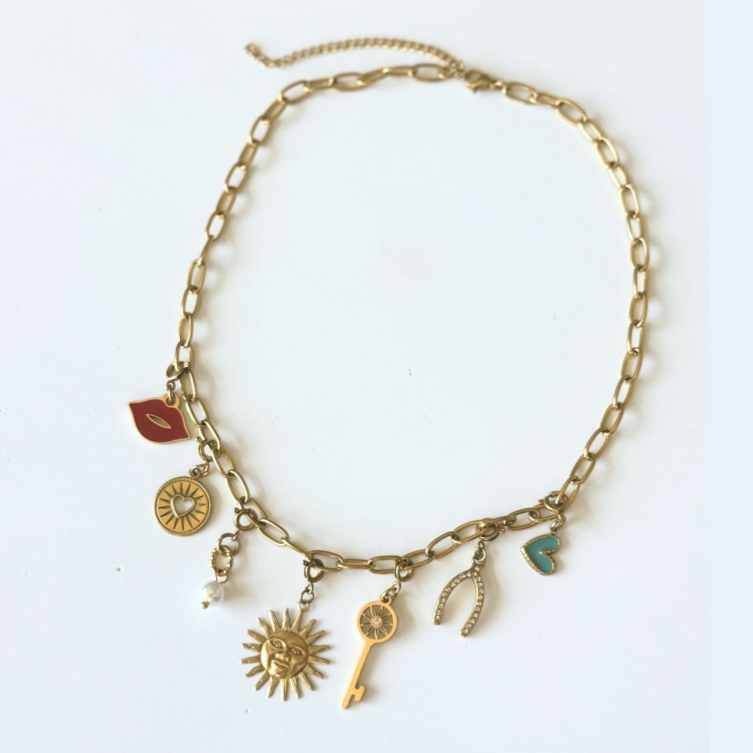 MINI TURQUOISE HEART - Lolo's Jewelry