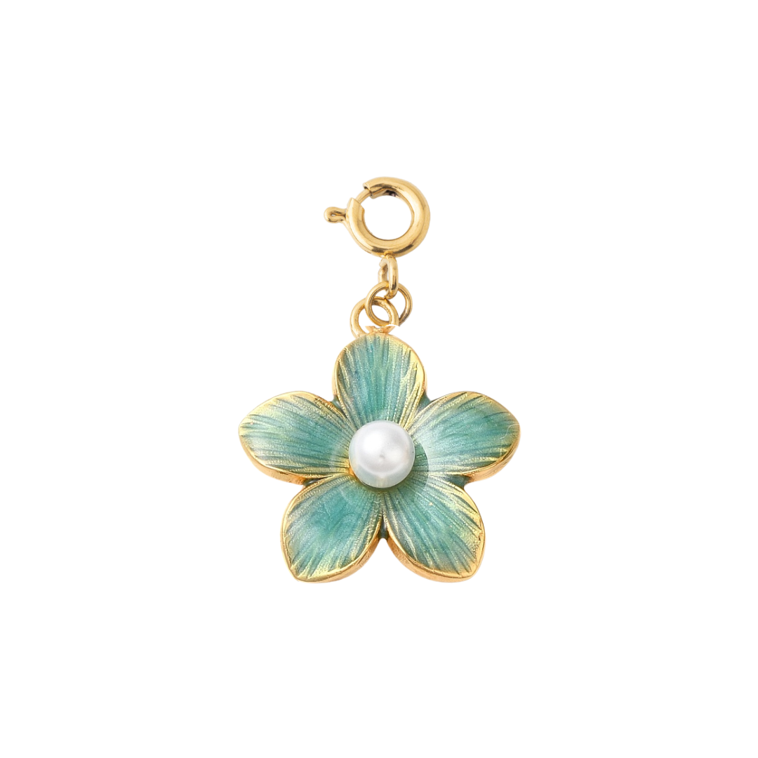 AQUA AND PEARL FLOWER
