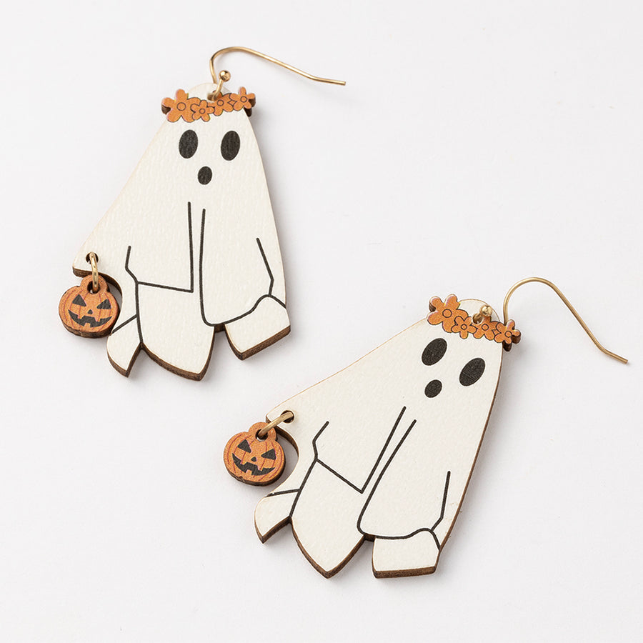 Ghostly Greetings Earrings