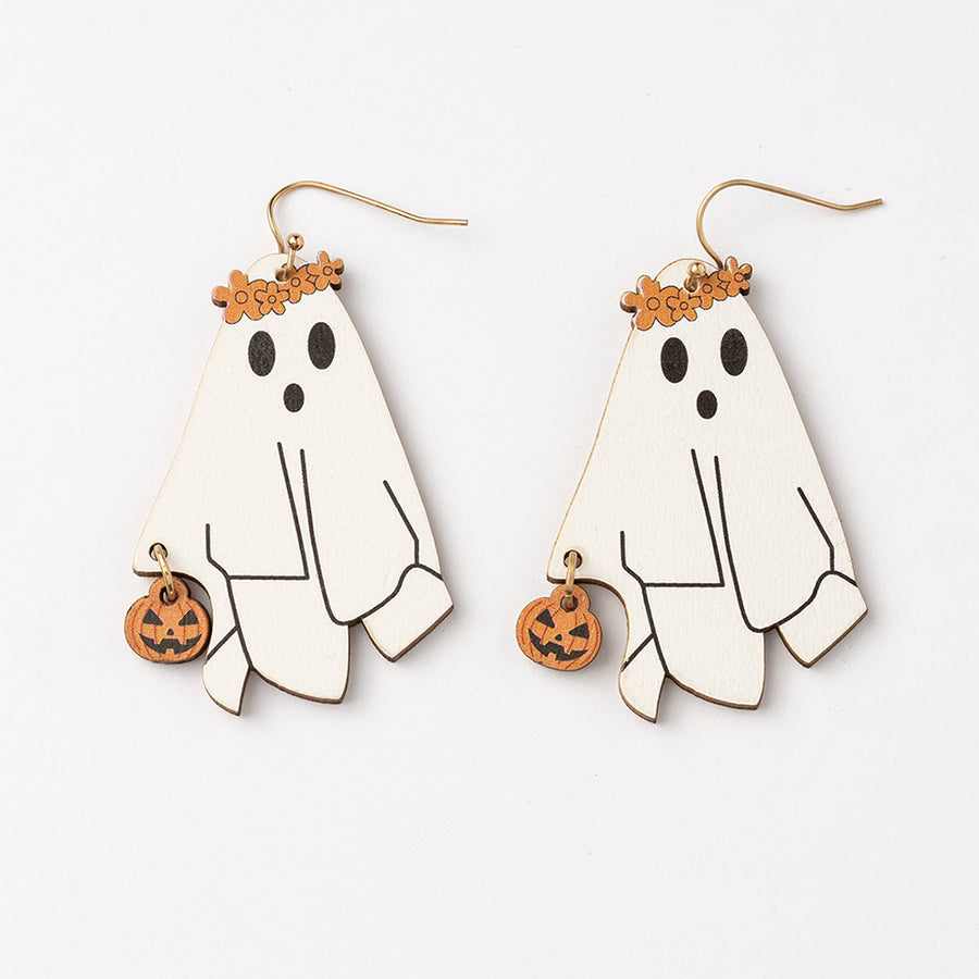 Ghostly Greetings Earrings