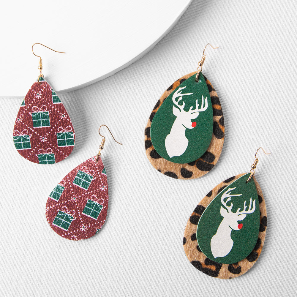 Reindeer Earring Set