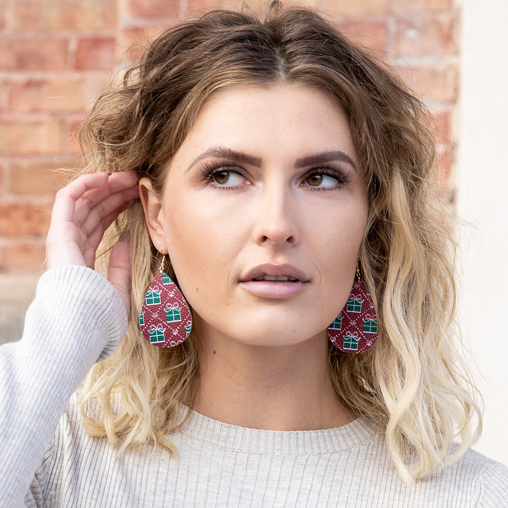 Reindeer Earring Set