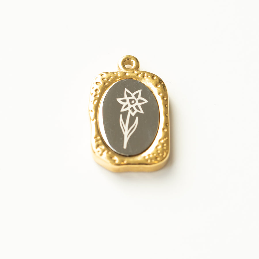 BIRTH FLOWER CHARM