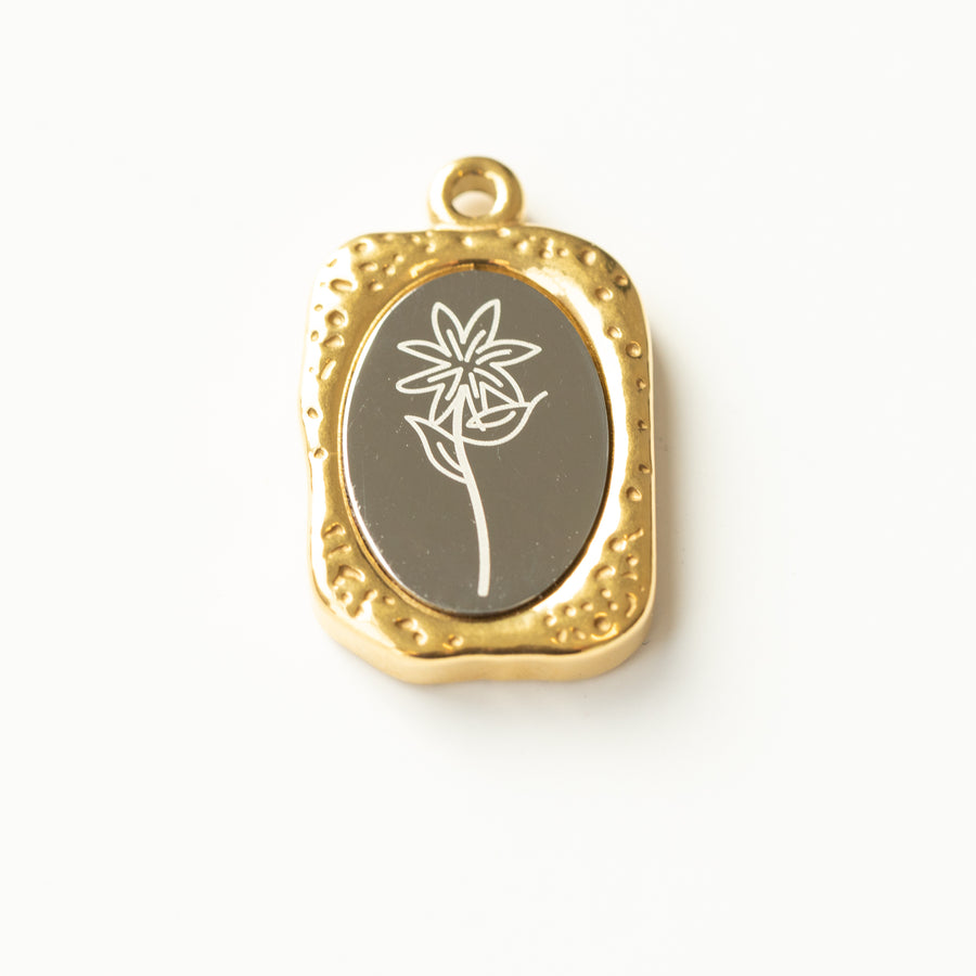 BIRTH FLOWER CHARM