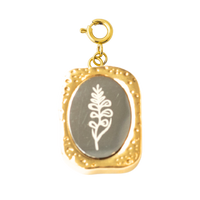 BIRTH FLOWER CHARM - August