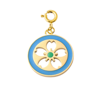 BLUE GREEN DESIGNER SYMBOL