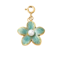 AQUA AND PEARL FLOWER