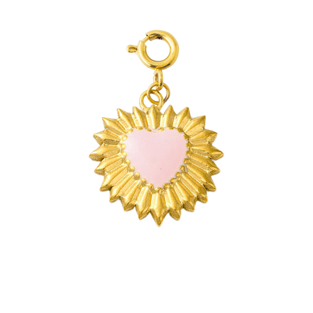 BOLD PINK HEART - Lolo's Jewelry