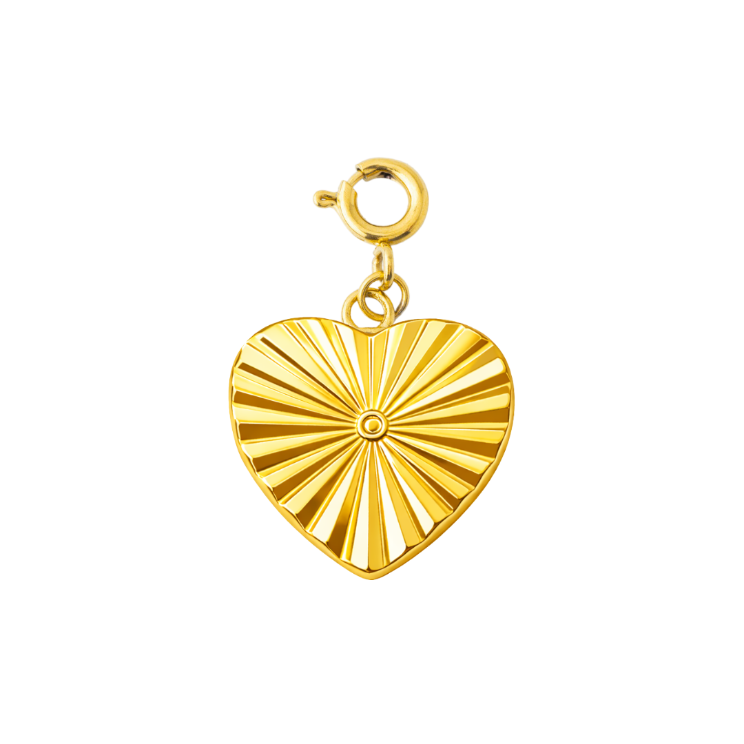 DETAILED HEART - Lolo's Jewelry