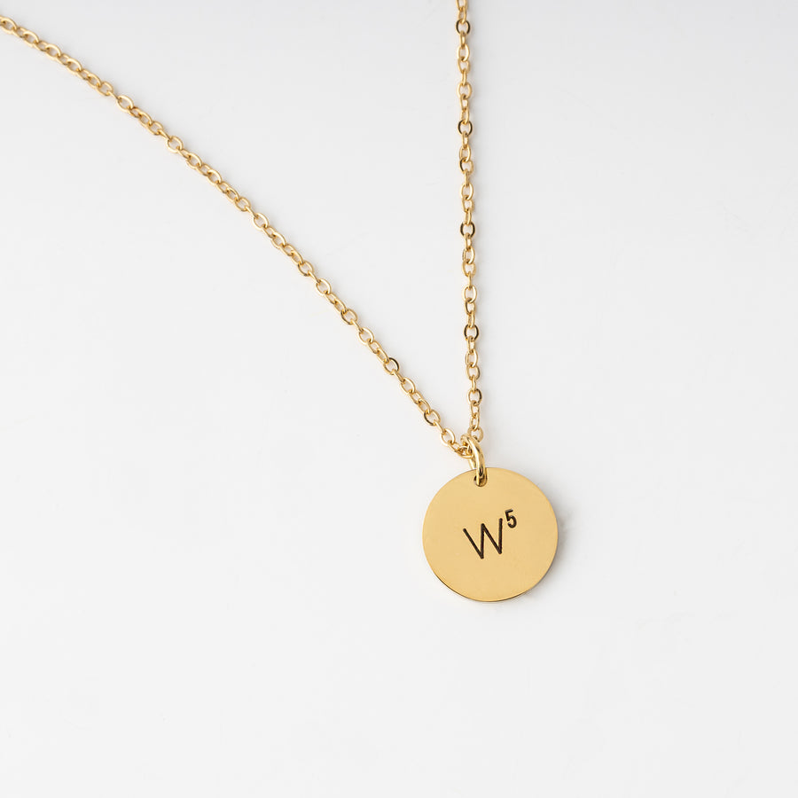 Five W's Of Life Gold Necklace