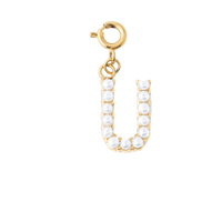PRETTY PEARL INITIAL - U