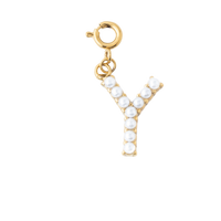 PRETTY PEARL INITIAL - Y