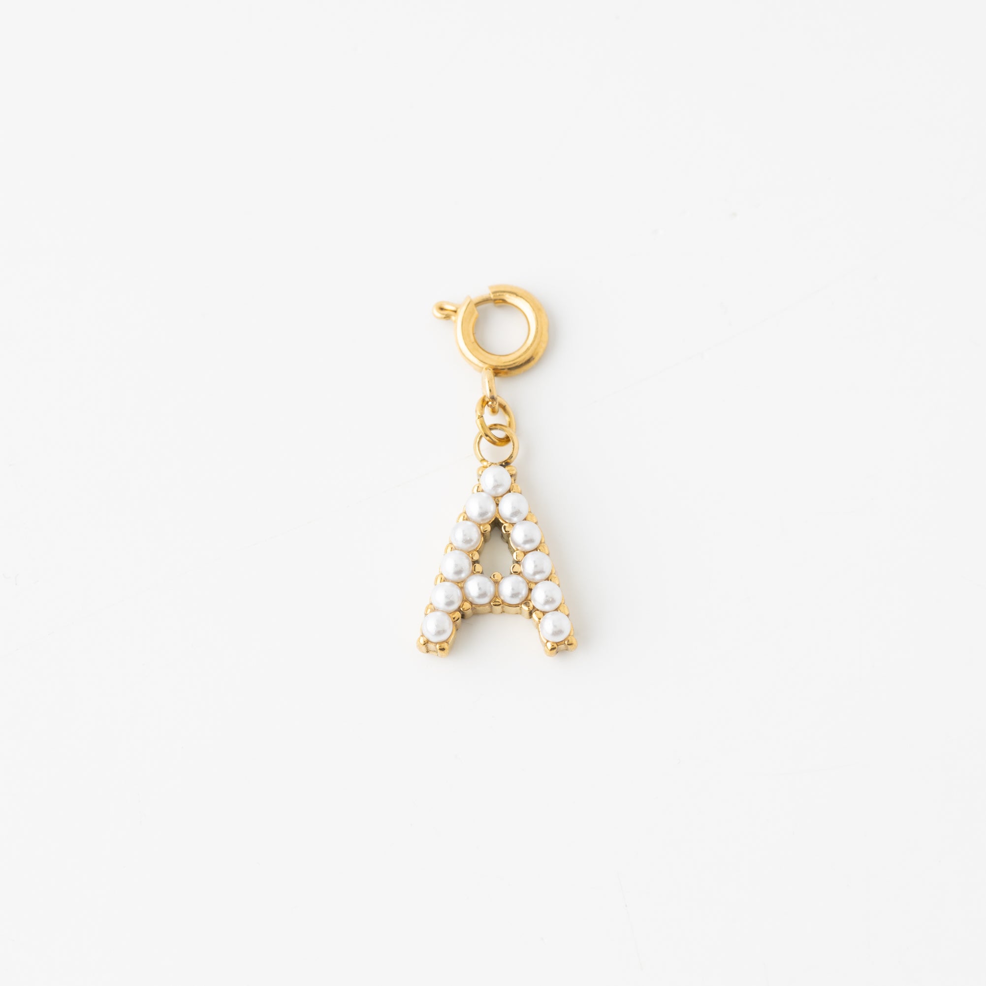 Pretty Pearl Initial Charm