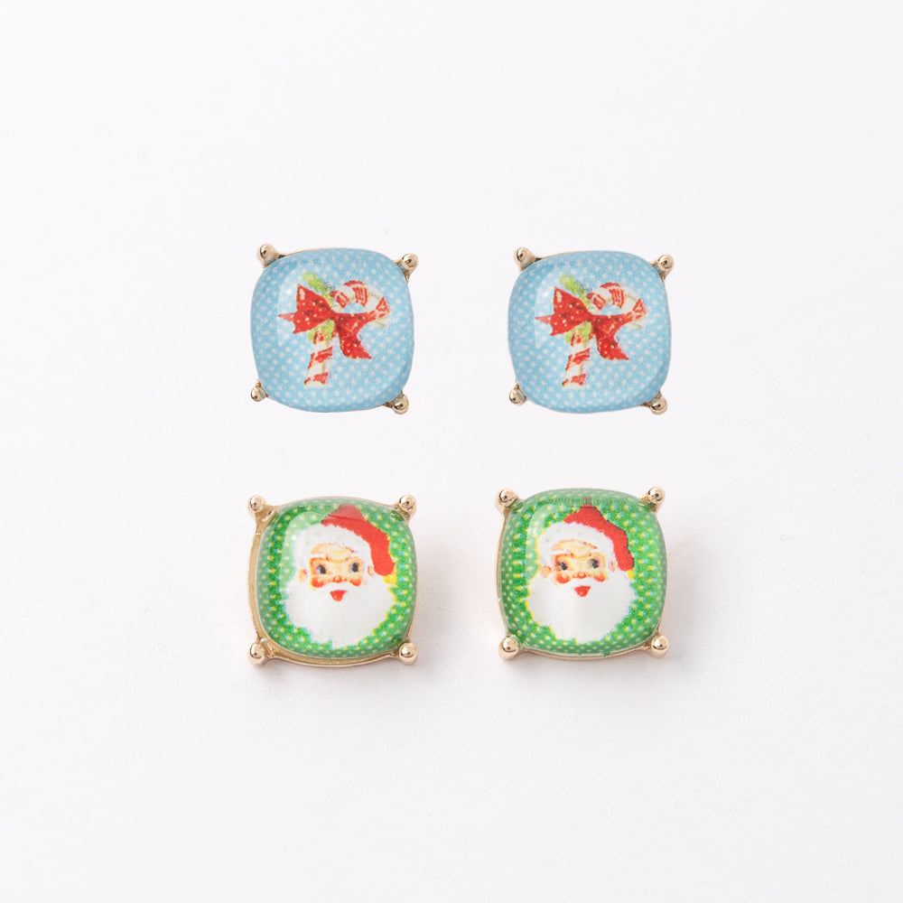 Santa's Workshop Earring Set