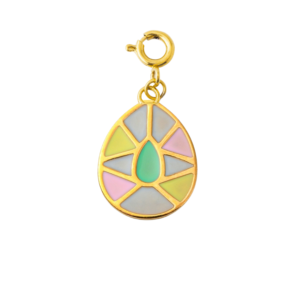 Unicorn Drop charm necklace featuring colorful dainty unicorn design, perfect for playful styling | Lolo Jewelry.