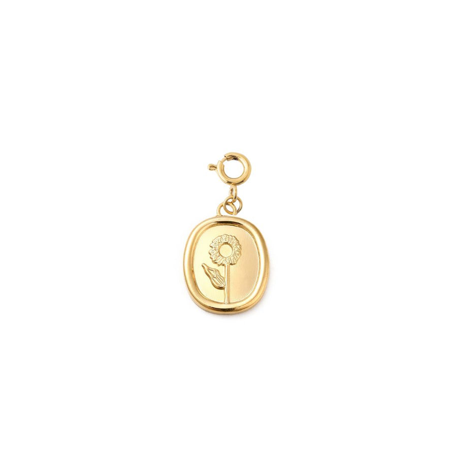 VINTAGE FLOWER PENDANT