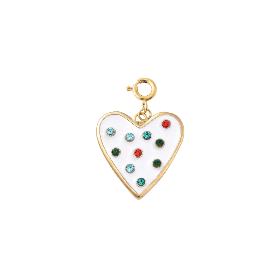 GEMSTONE WHITE HEART