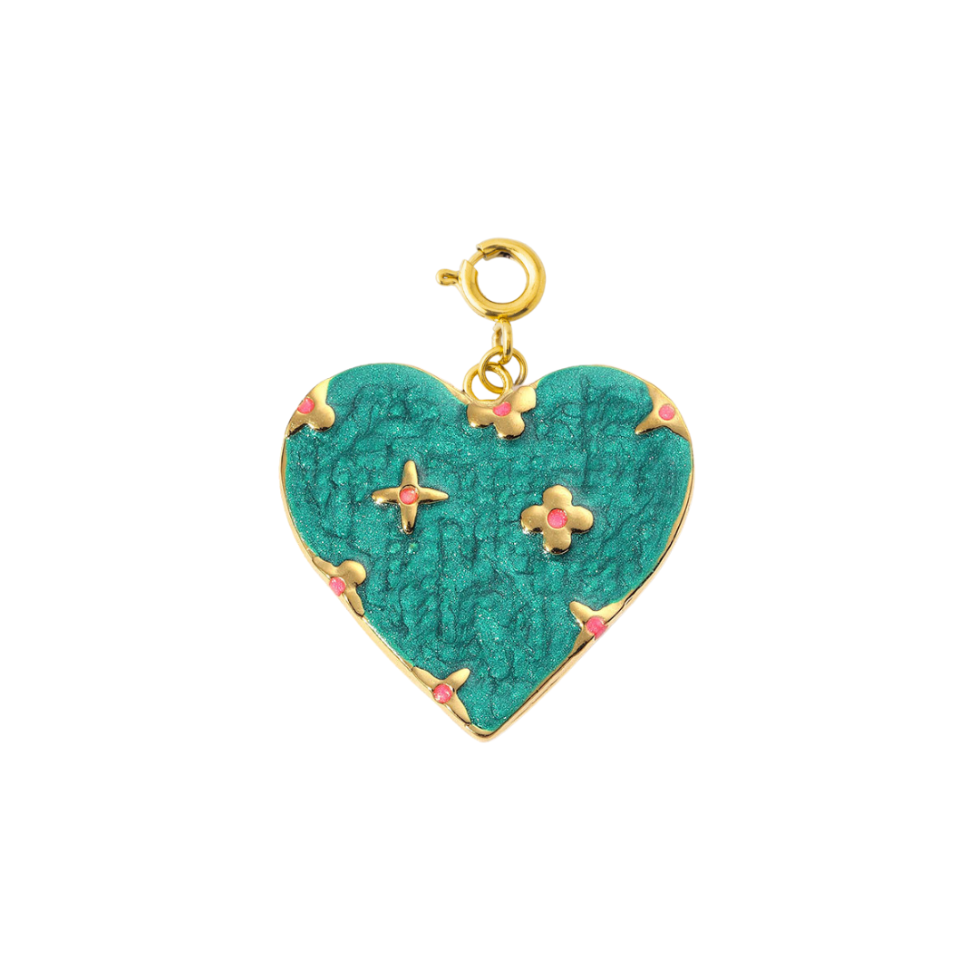 GREEN DESIGNER HEART